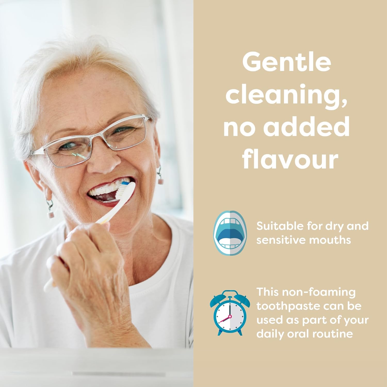 Oralieve Flavour Free Toothpaste 75ml